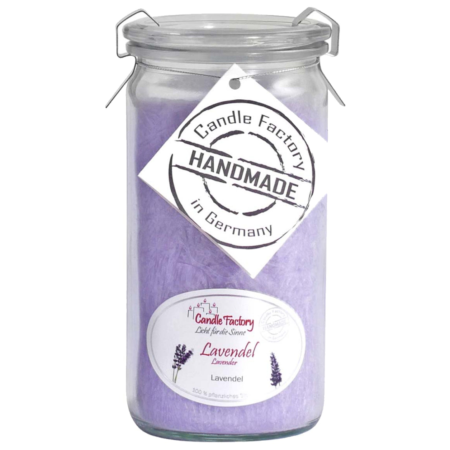 Mini-Jumbo "Lavendel", Stearin, lila