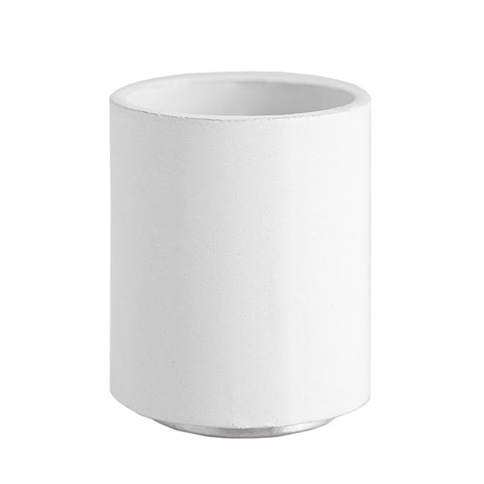 Magnethalter für Stabkerzen, Ø 2.5 × H 3 cm, weiß