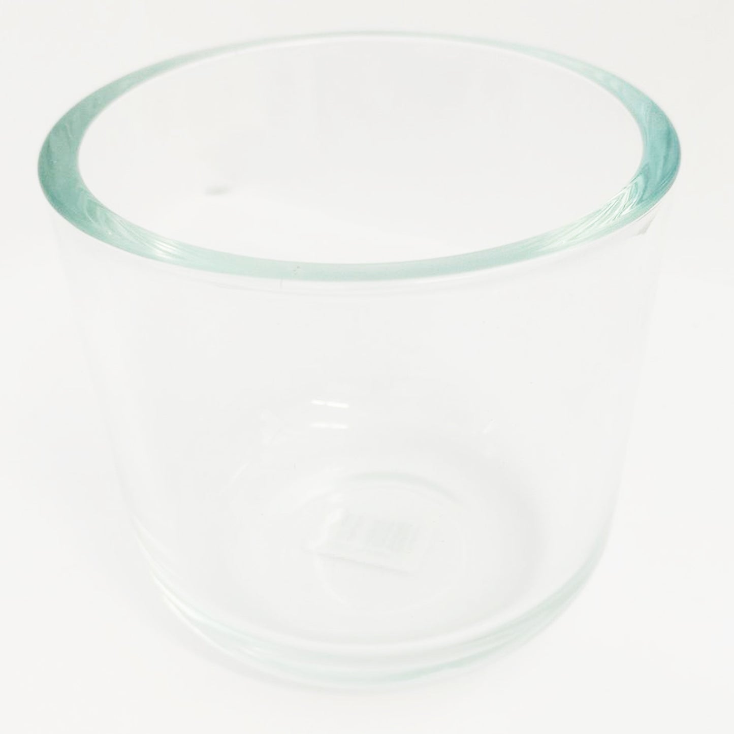 2er Set Cooper Kerzenglas, Windlichtglas, HxB 12,5 x 14 cm, klar