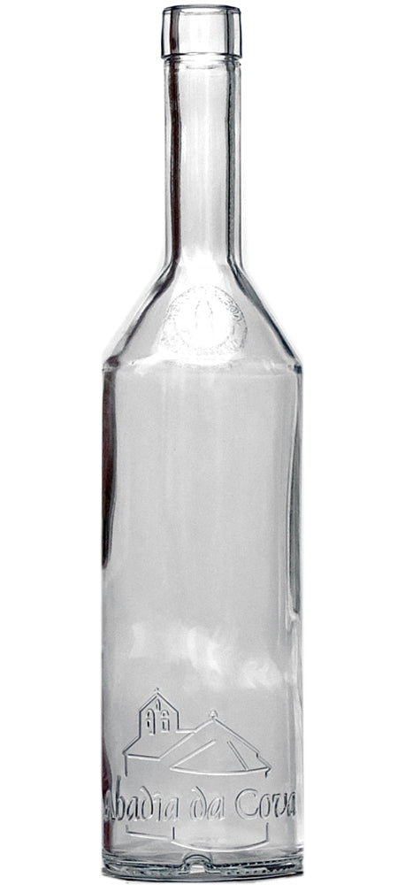 Glasflasche, Weinflasche, 32 cm x Ø 7 cm, klar