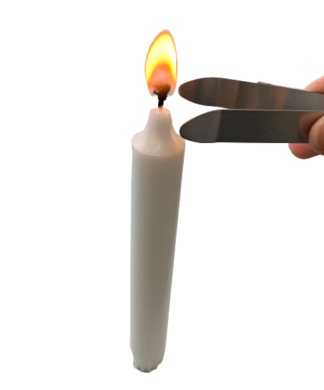 Dänischer Kerzenlöscher "Snuffer" aus Edelstahl