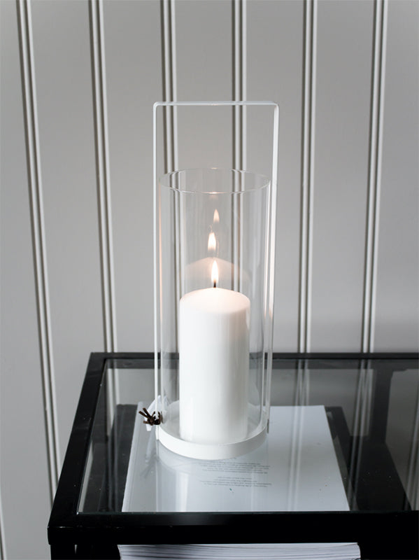 Ersatzglas für "Kvarnvik" Windlicht / Laterne, M, Ø 10 x H 25 cm