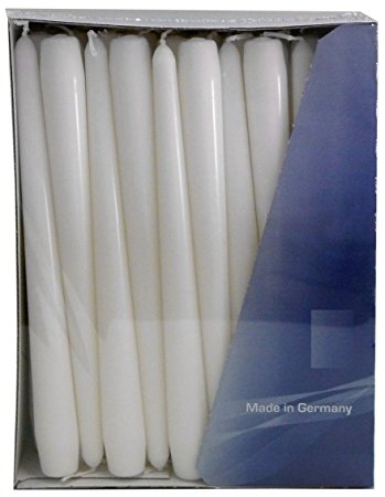 B-WARE Gies Premium Spitzkerzen 50 Stk., 24,5 x 2,35 cm, weiß